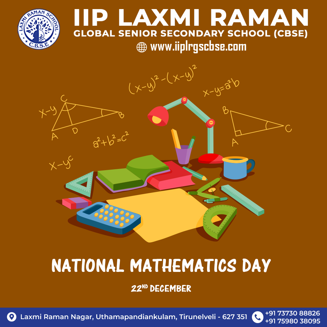 Happy Mathematics Day .